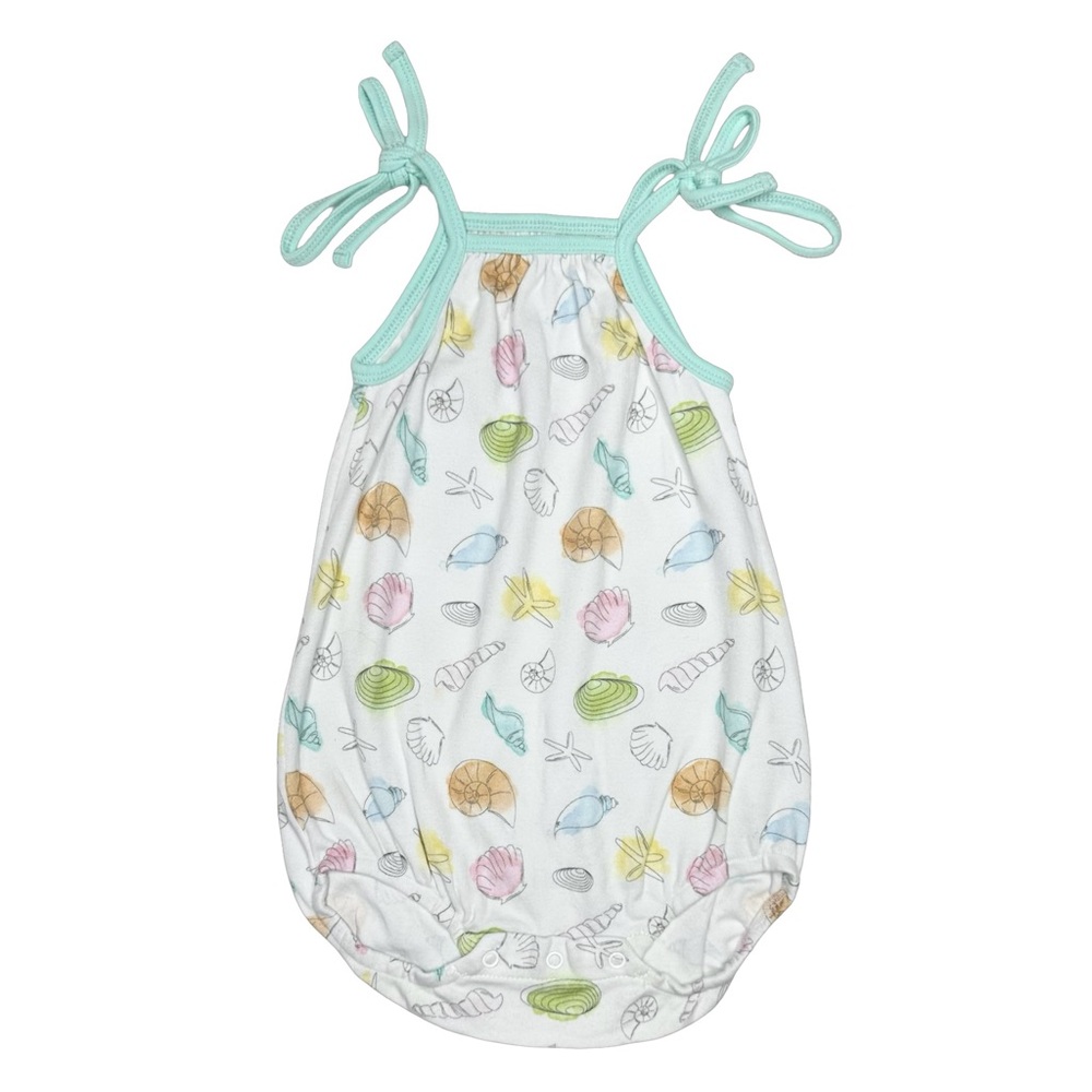 Nola Tawk Let's Shell-ebrate Shoulder-Tie Onesie‎